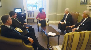Members of the Washington group were able to sit down with Rep. Cathy McMorris Rodgers (R-Wash.) to talk about the wheat industry’s national priorities.