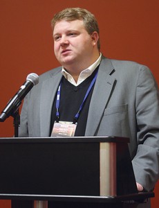 Washington Association of Wheat Grower (WAWG) members were introduced to Brian Dansel, the new Washington state executive director for the Farm Service Agency, during the all-committee WAWG meeting at the 2017 convention.