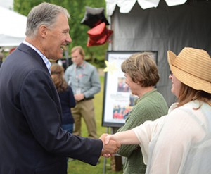 Gov. Jay Inslee is running for re-election. Photo courtesy of the Governor’s Office.